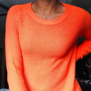 H&M Orange Sweater